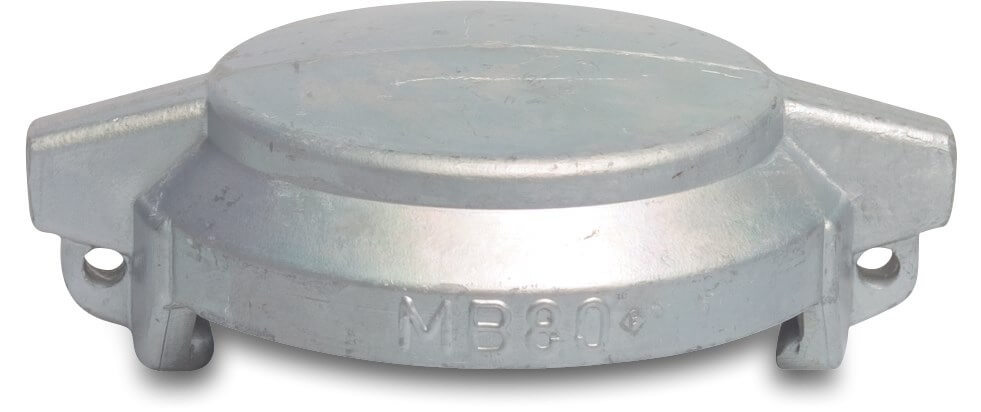 Füllrohrverschluss blind Aluminium DN50 x 2" M-Teil TW type MB