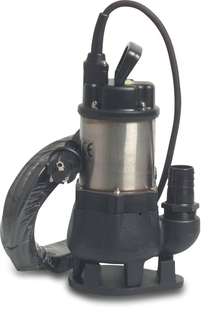 Submersible pump cast iron 3" female thread 1,8A 230/400VAC black type JST 08 SV Vortex