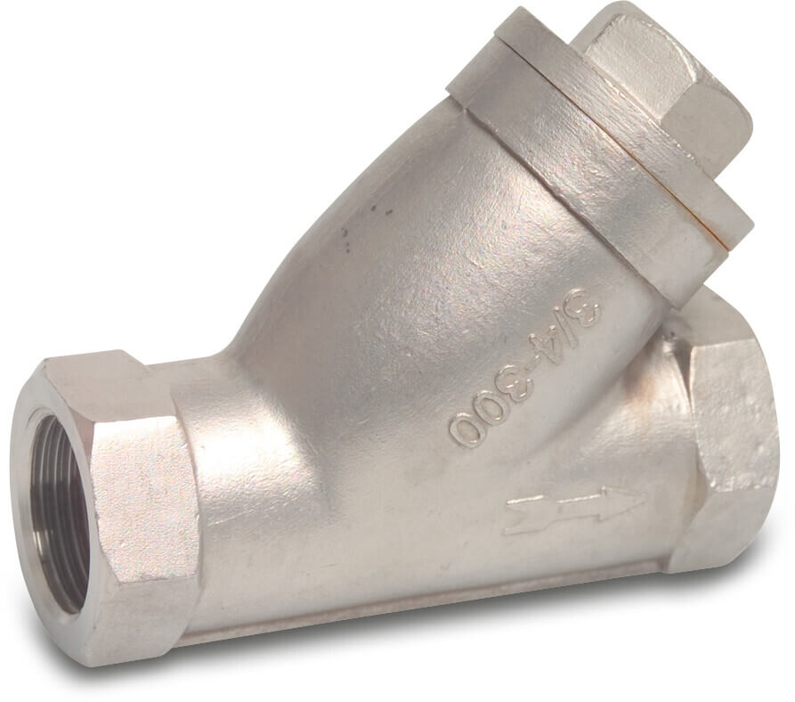 Profec Non return valve stainless steel 316 1/4" female thread 40bar