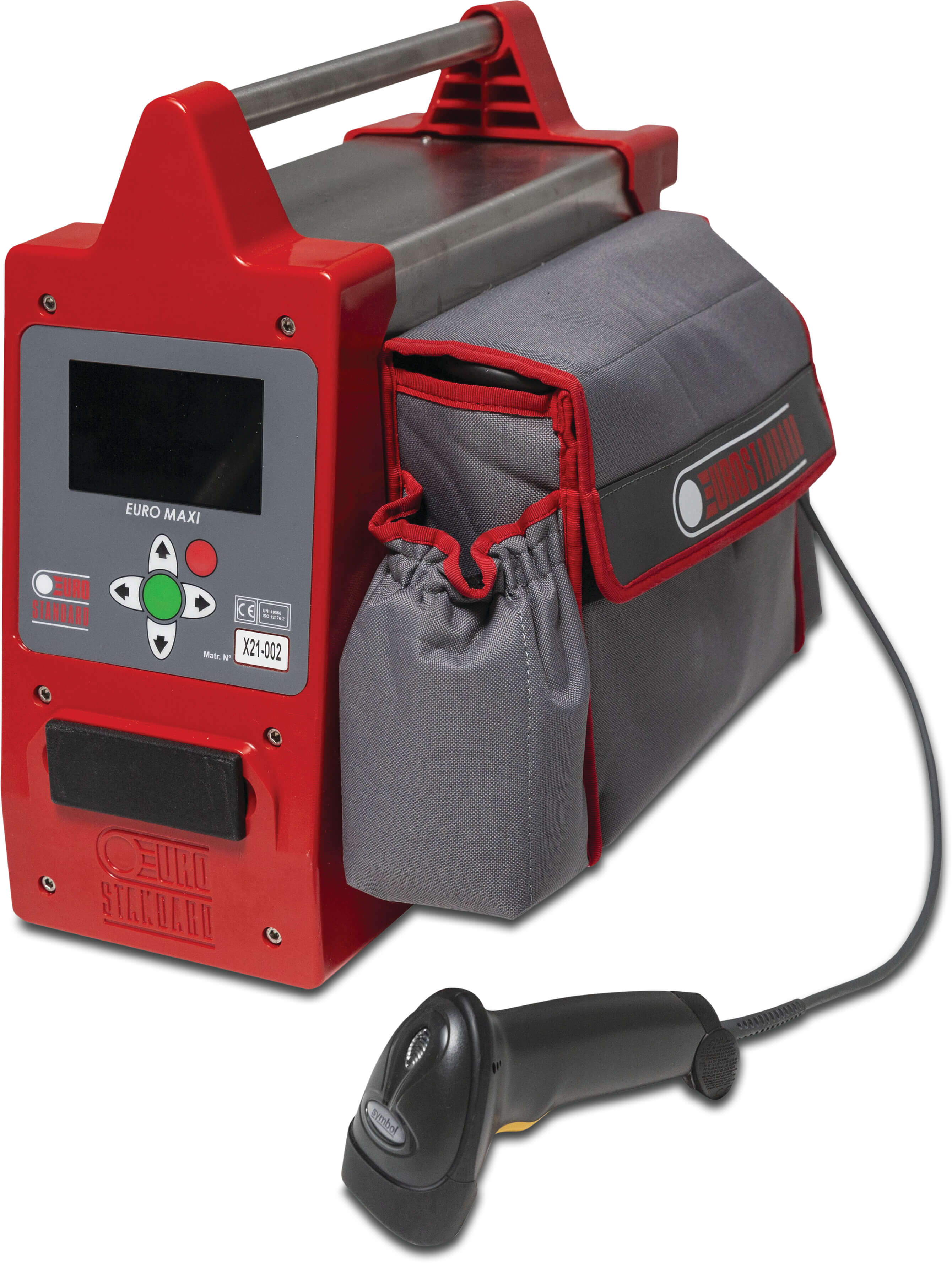 Electrofusion welding unit Euro Maxi incl barcode scanner 110A 230VAC