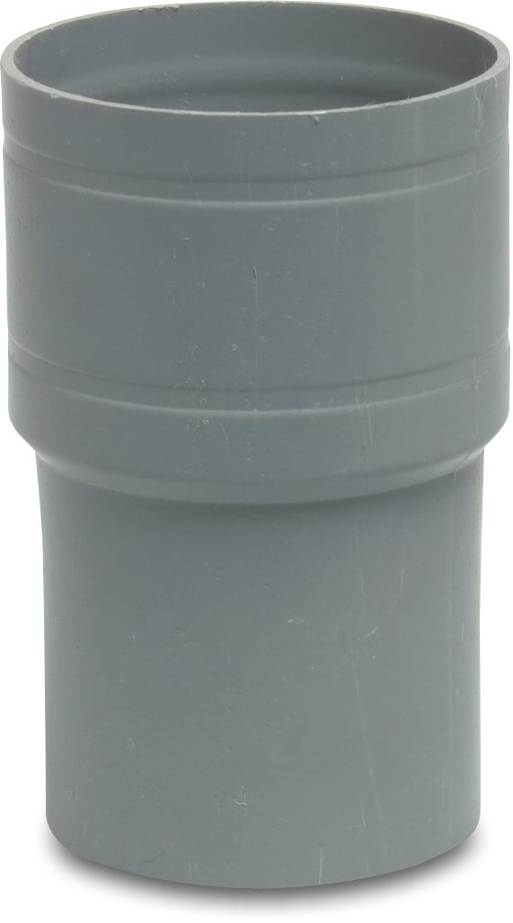 Redukcja PVC-U 60 mm KW x wkład (w rurze) szary