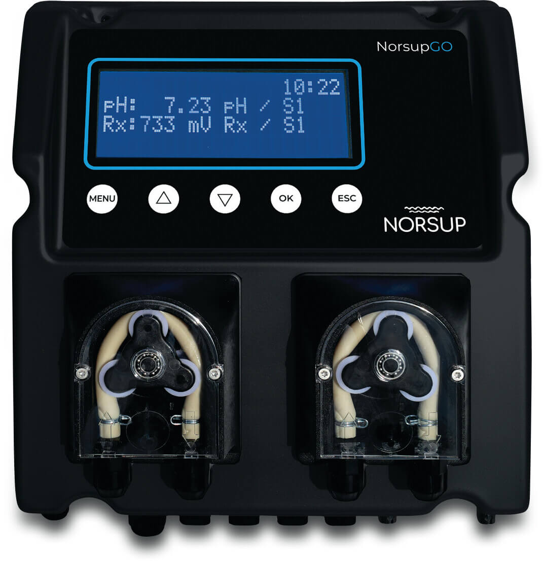 Norsup Water treatment kit pH + chlorine dosing type NorsupGo