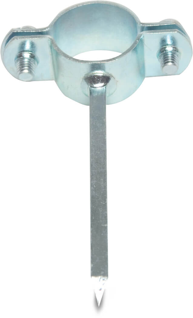 Profec Pipe clamp with pin steel galvanised 2" 57-63 mm