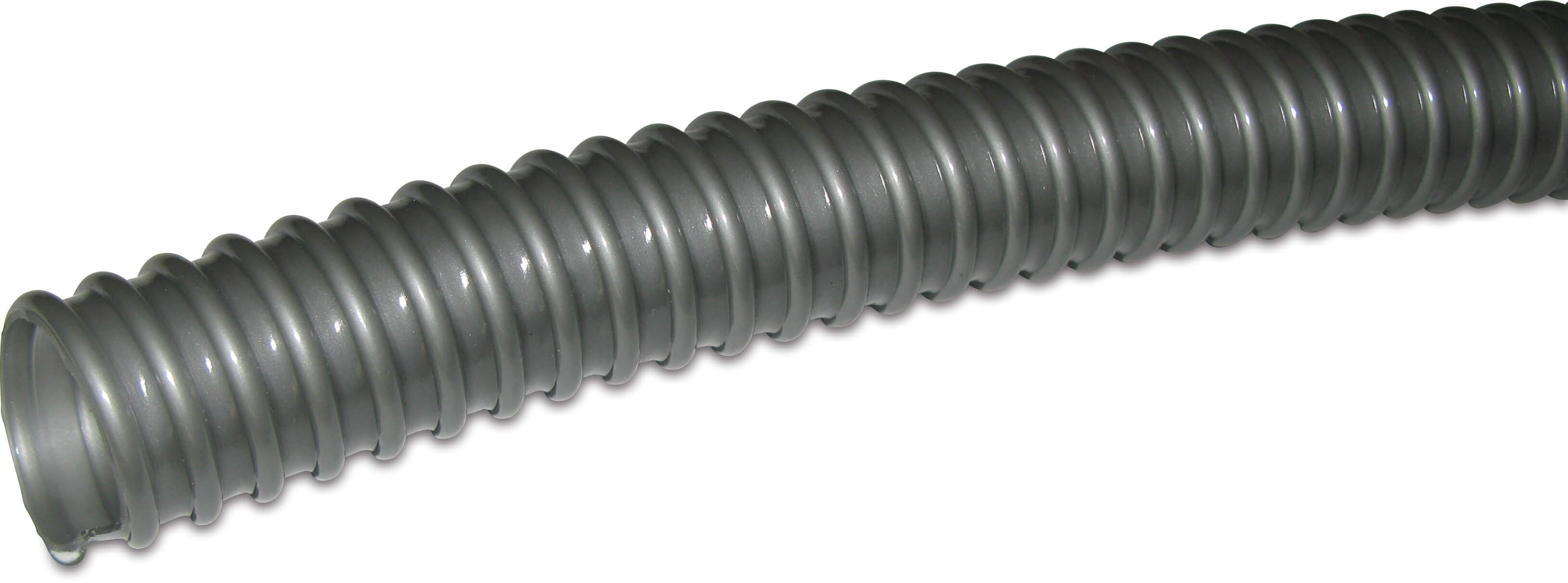 Profec Vacuumslang PVC 25 mm 0.6bar grijs 30m