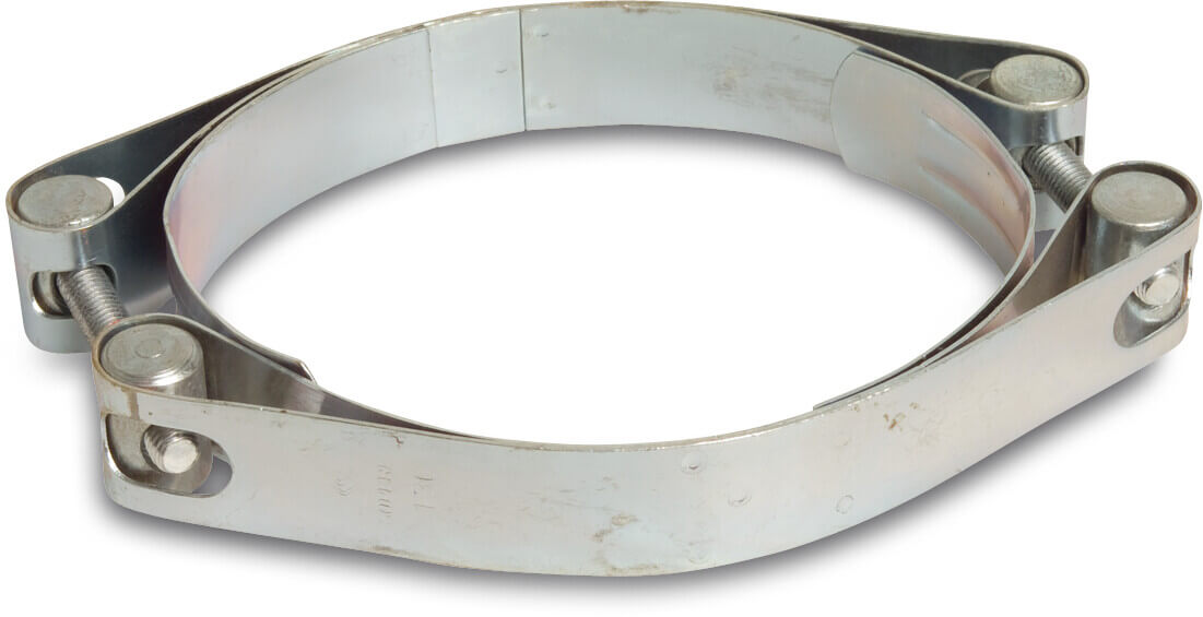 Profec Slangklem staal gegalvaniseerd 95 mm x 105 mm type W1 Super Extra Inbus 24 mm