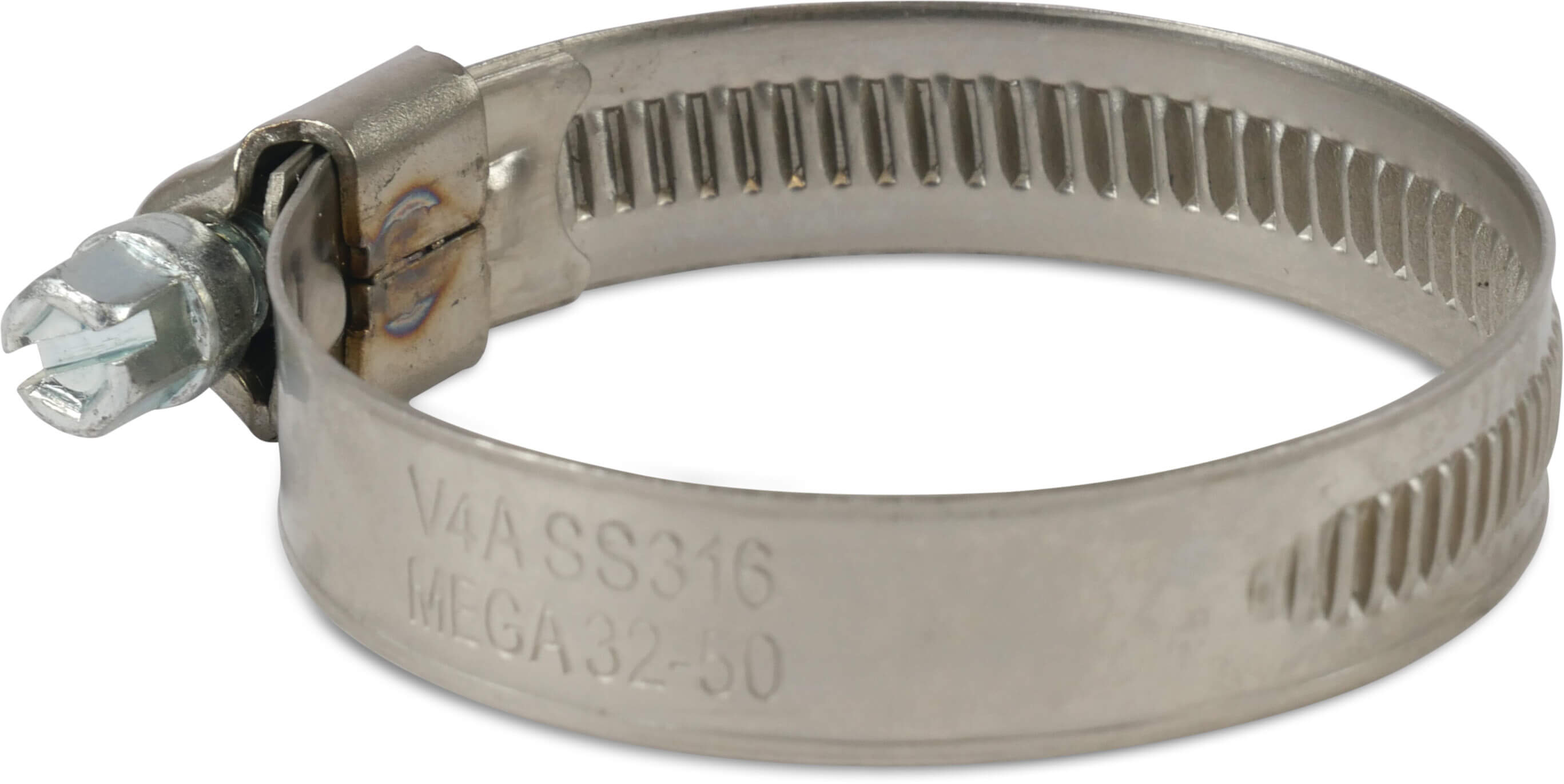 Profec Wormdrive hose clip stainless steel 316 50 mm x 70 mm type W5 12 mm