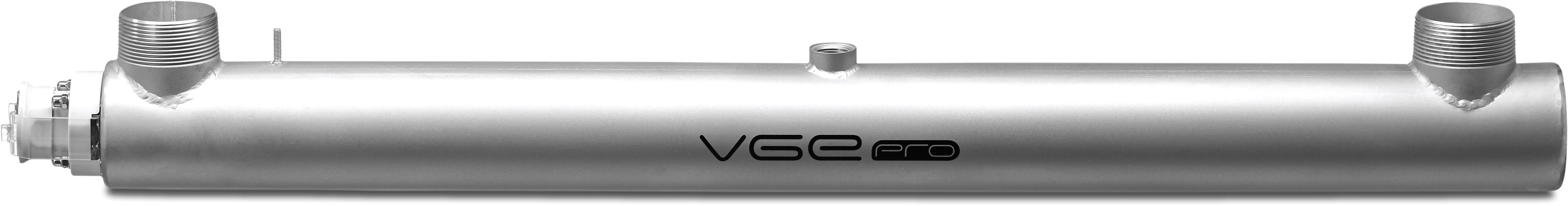 VGE Pro Low UV lampsystem 6bar type Inox 140-76