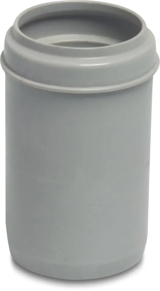 Drainage reducer bush PP 50 mm x 40 mm spigot x ring seal grey