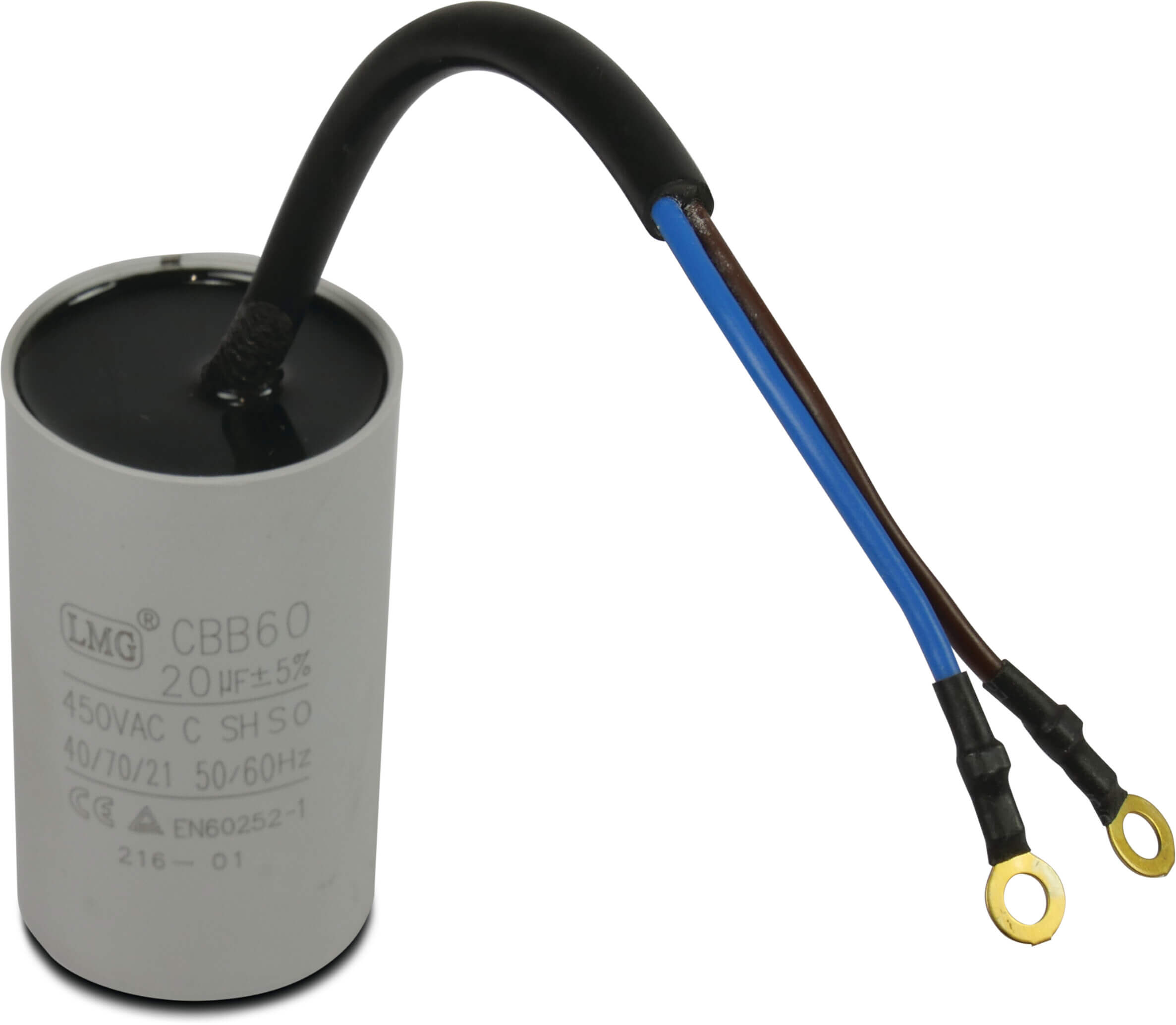 Kondensator 20 MF PSH Poolpumpe type ND.2 19M