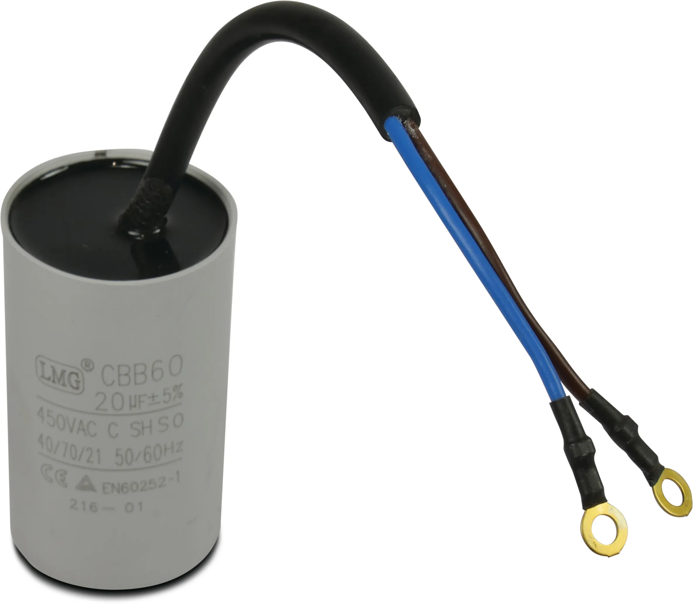 Capacitor 20 MF PSH Pool pump type ND.2 19M