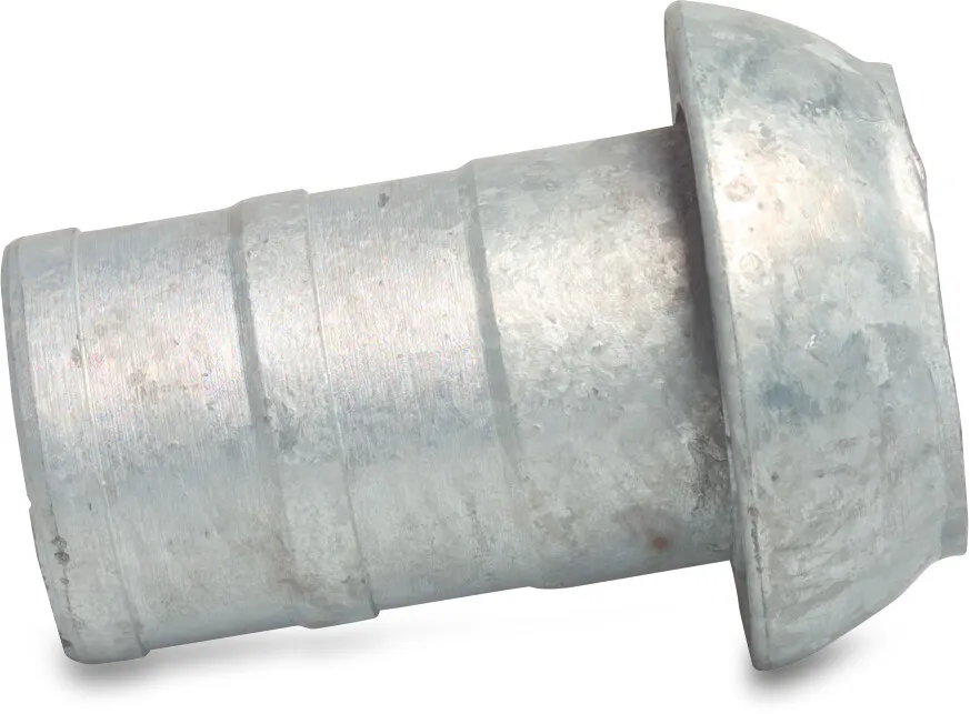 Schnellkupplung Stahl Verzinkt 133 mm x 125 mm V-Teil Kardan x Schlauchtülle Typ Kardan schwere Ausführung