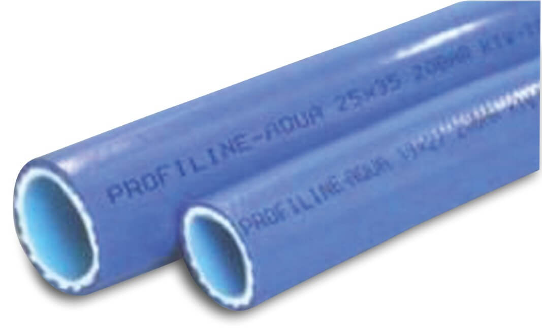 Trinkwasserschlauch PE 25 mm 16bar Blau 50m KTW-A