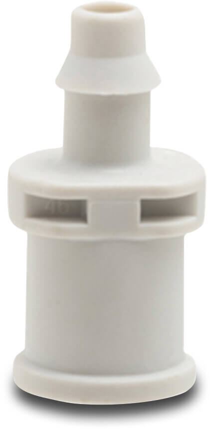 Netafim Kupplung Kunststoff 3/8WW" V-Teil Grau Typ Pressfit