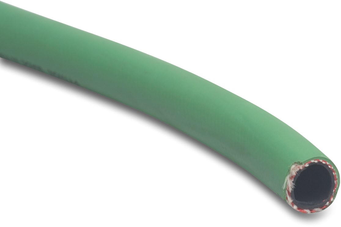 Rubber hose EPDM 13 mm x 20 mm x 3,5 mm 10bar green 40m type Python