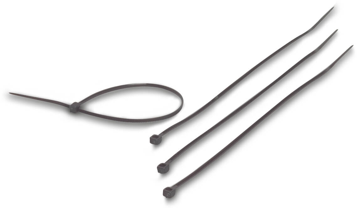 Profec Buntband nylon 6.6 250 mm svart 3,6 mm 100 stk