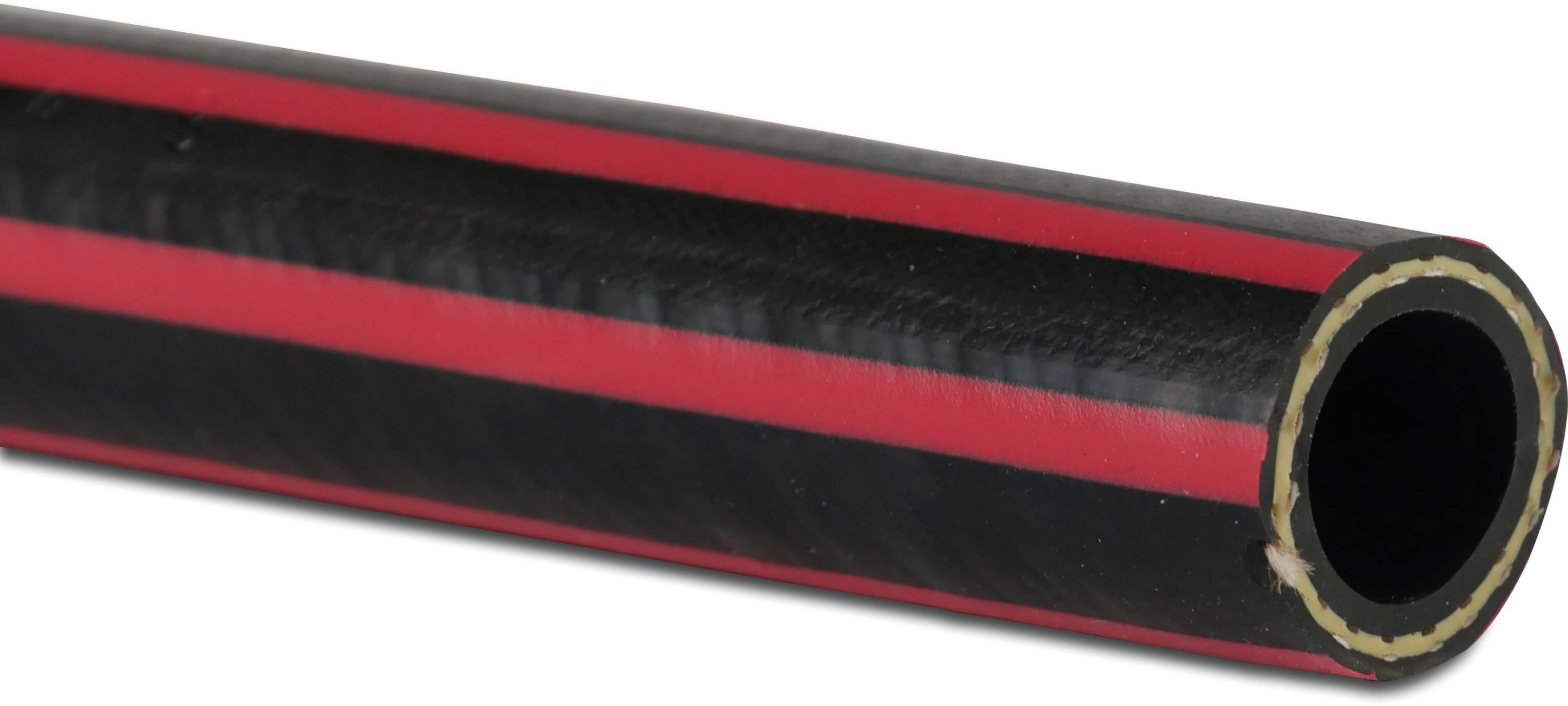 Continental Rubber hose EPDM 13 mm x 19,6 mm x 3,3 mm 20bar black/red 40m type Trix-Rothstrahl