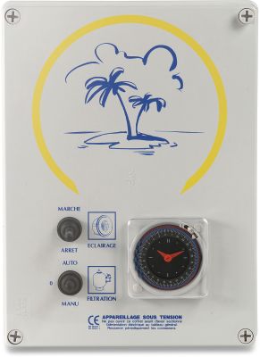 Control unit filtration-heating DFH