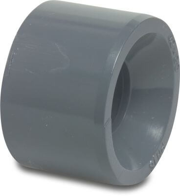 Profec Réduction PVC-U 16 bar collage mâle x collage femelle gris