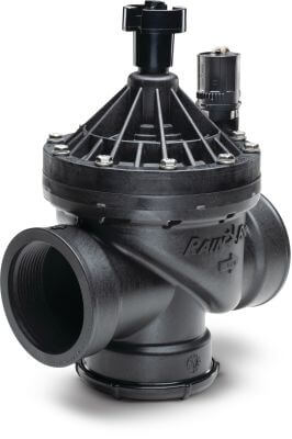 Rain Bird Solenoid valve fibreglass reinforced nylon 13.8 bar female thread black type PESB