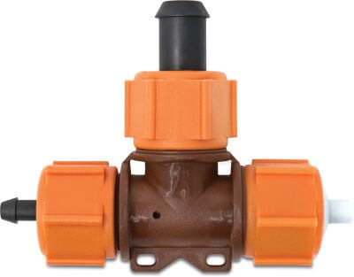 NaanDan Lavtryksforstøver plastik modhage orange/sort type TurboFog