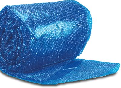 Solar-Abdeckung Rund PE anti-UV Blau Typ 120µ