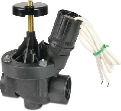 Rain Bird Solenoid valve glass-filled nylon 13.8 bar female thread black type PEB