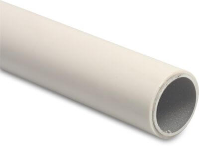 Fersil Vertikal rör PVC-U slät vit