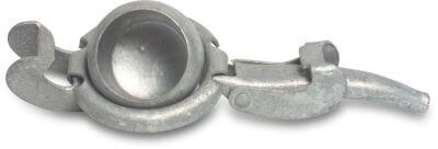 Quick coupler plug steel male part Bauer type Bauer S9