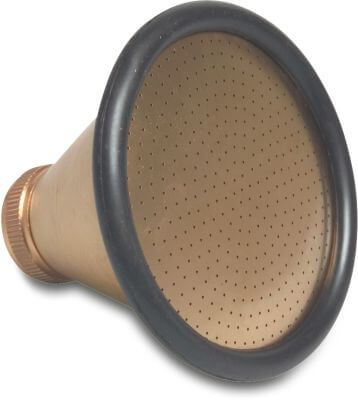 Gießbrausekopf Messing Innengewinde