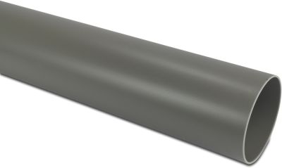 Landwirtschaftsrohr PVC Glatt Schwarz