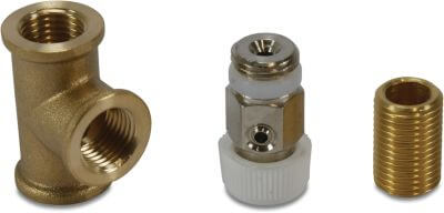 Air release valve mosiądz