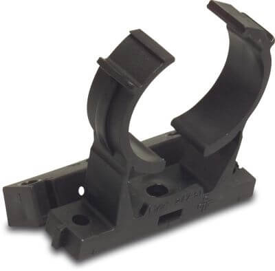 Rohrhalter PP Schwarz Typ POPP