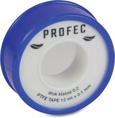 Profec Pakningstape PFTE GASTEC hvid