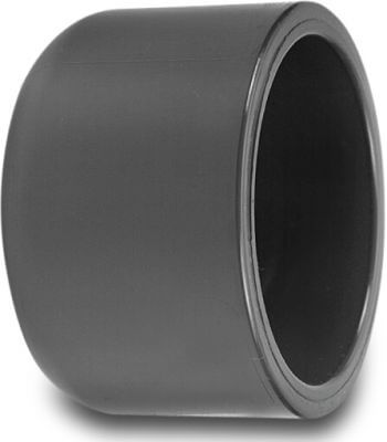 VDL Endkappe PVC-U Grau