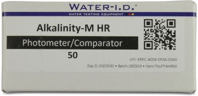 Pool-I.D. Alkalität-M 50 Stück