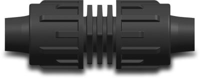 Schlauchverbinder PP 6 bar Tape Schwarz