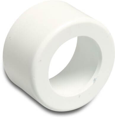 Inlijmring PVC-U 16 bar imperial lijmspie x imperial lijmmof wit