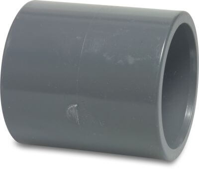 Profec Overgangssok PVC-U 16 bar lijmmof x imperial lijmmof grijs