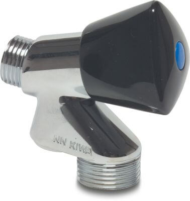 Bonfix Stophane messing KIWA 10 bar udvendig gevind forkromet type DA