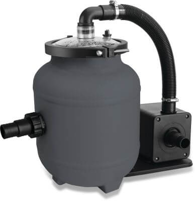 Filtersatz HDPE 2 bar Schlauchtülle Grau Typ EZ clean Aqualoon 