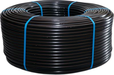 NaanDan Droppslang PE 3,5 bar svart type PC inline