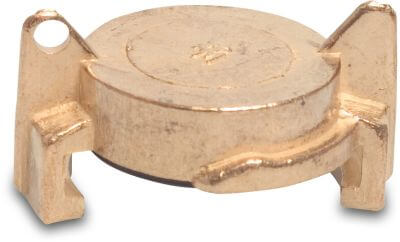 Profec Quick coupler cap brass 12 bar