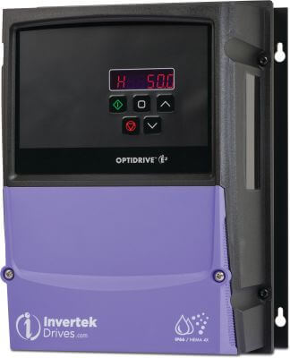 Invertek Variable speed drive type Optidrive E3