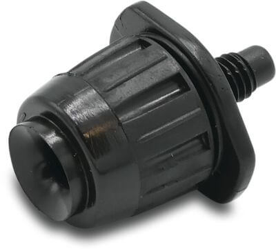 Micro sprinkler UV resistant plastic male thread black type Maxima
