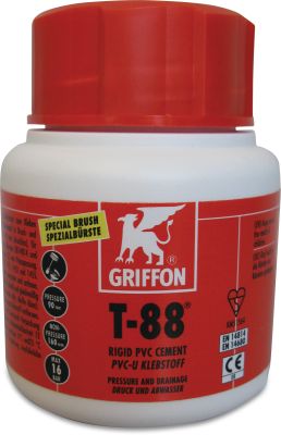 Griffon PVC-lijm KIWA type T-88 label NL/FR