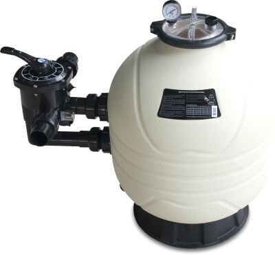 Flotide Zandfilter HDPE 2,8 bar metrisch/imperial lijmmof wit