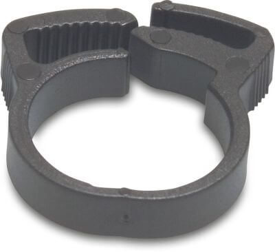 Schlauchschelle PP Schwarz