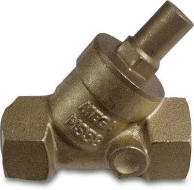 Clapet anti-retour équilibré par ressort laiton 10 bar filetage femelle type F