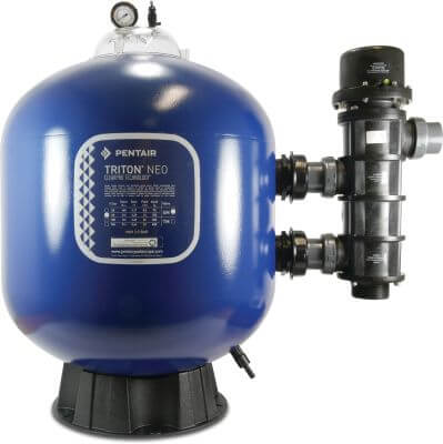 Pentair Zandfilter glasvezel versterkt polyester 3,5 bar binnendraad blauw