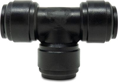 T-Stück 90° POM WRAS Einsteck Schwarz Typ Aquaspeed